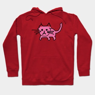 Ertappte Katze Hoodie